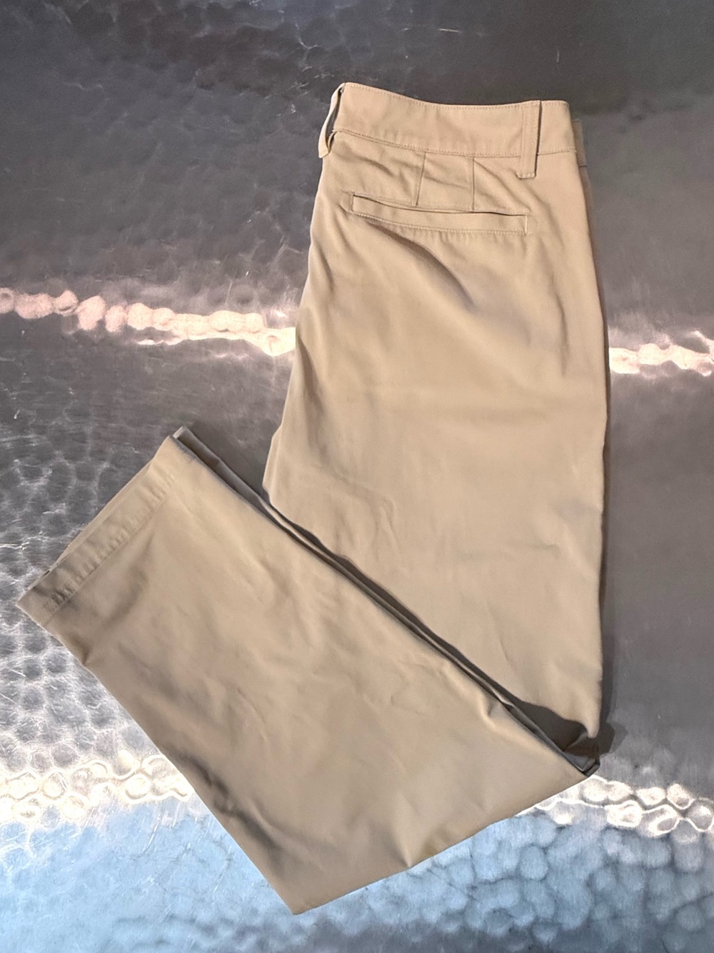 Quince Men’s Ultra-Stretch Performance Chino Pants in Khaki Size 34 x 30